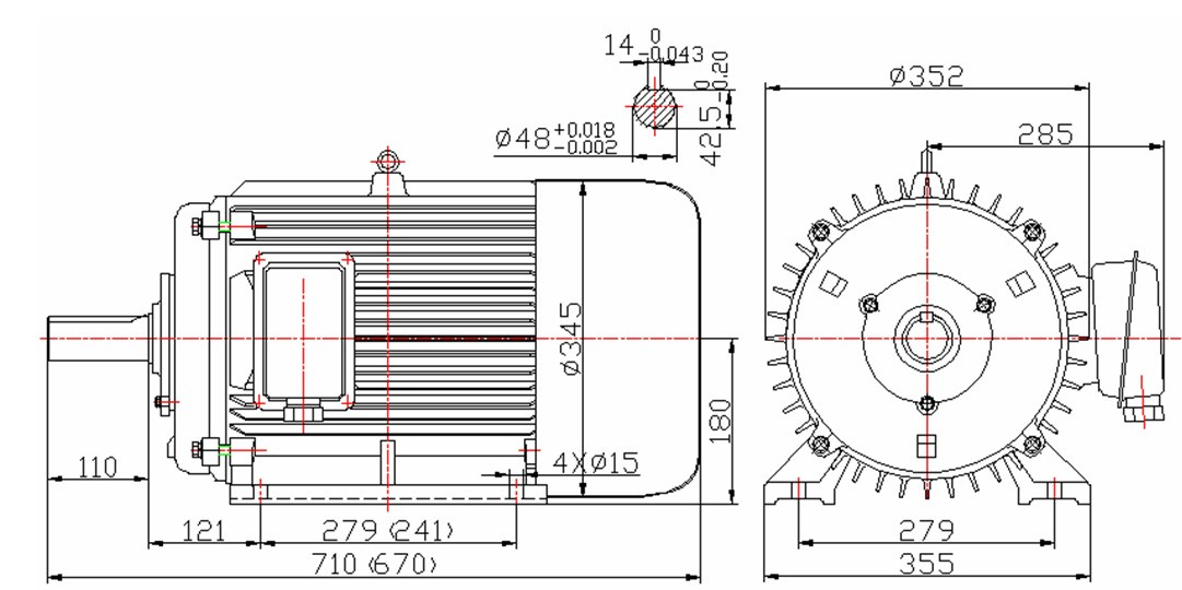 1500rpm Permanent Magnet Generator 30kw 50Hz