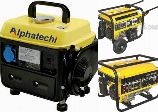 Gasoline Generator Set 650W-6.0KVA, Recoil/Electric Start (AG950-AG8500(E))