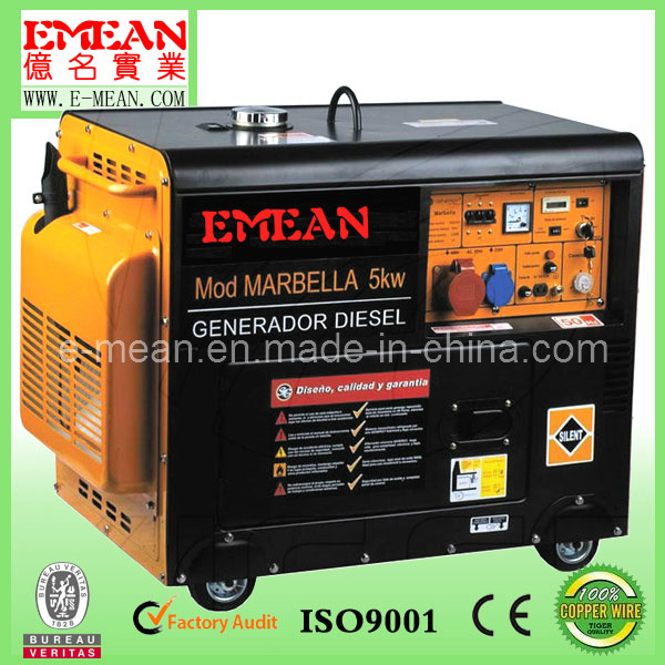 5kw High Quality Cummins Engine Small Diesel Generator