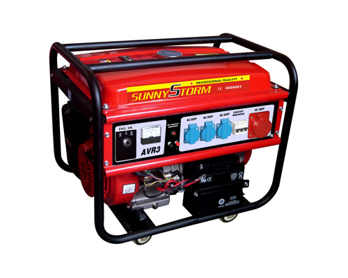 4kw/5kw/6kw Three Phase Portable Gasoline Generator