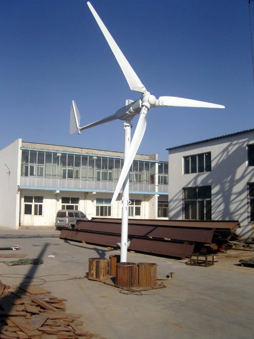 off Gird/Grid Tie 5kw Wind Generator/Pitch Control Wind Turbines