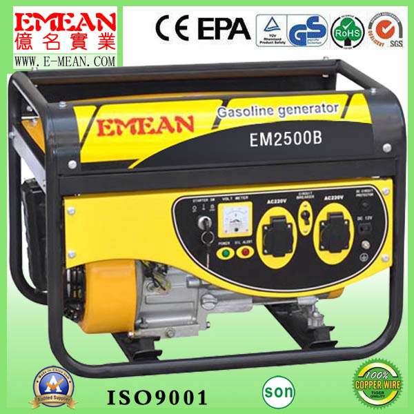 2.3kw Honda Power Small Home Use Gasoline Generator Em2500b