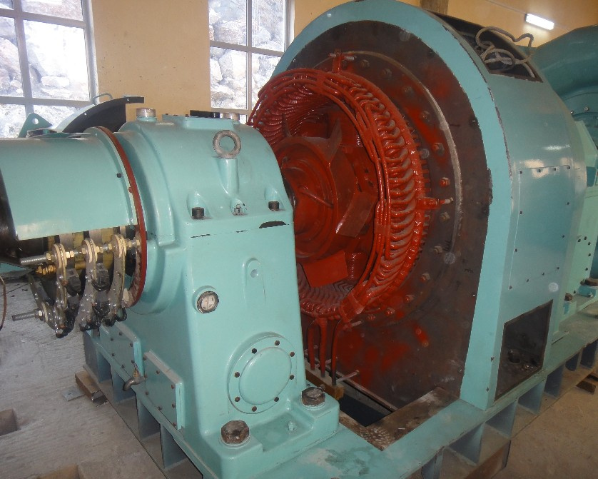 Computer Controlled SCR Excited Hydroelectric Generator Unit