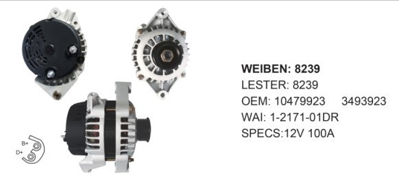 Auto Alternator 8239