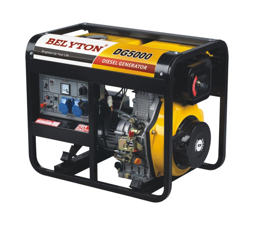 Portable DC Diesel Generator 5kw (DG5000)