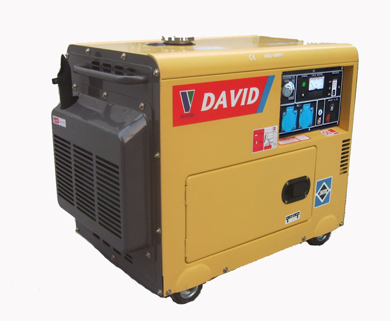 Silent Diesel Generator 5KW (Yellow)