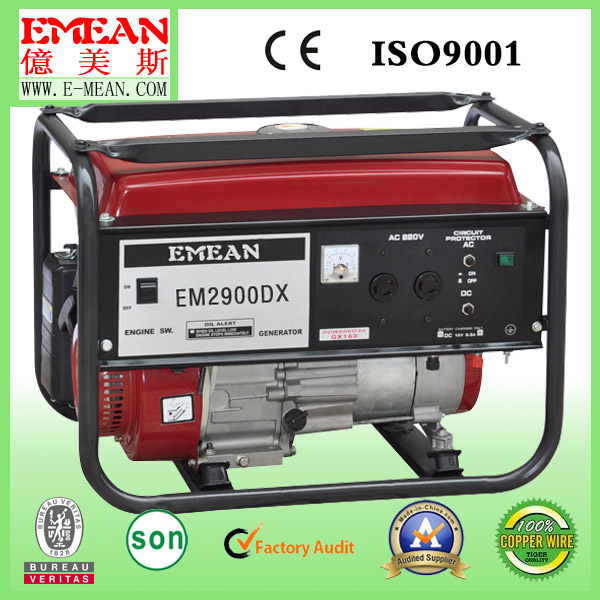 2kw-6kw Petrol Single Phase Gasoline Generator with CE