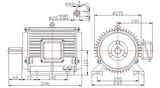 Horizontal Wind Turbine Generator 2kw 450rpm