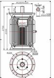 2000kw 350rpm Low Speed Vertical Permanent Magnet Generator