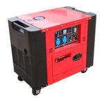 4.6kw Single Cylinder Super Silent Electric Start Diesel Generator