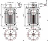 110kw 170kw 600rpm 60Hz Vertical Permanent Magnet Generator