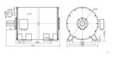 240kw 30rpm Low Speed Horizontal Permanent Magnet Generator