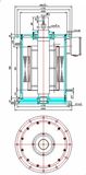 150kw 100rpm Low Speed Vetical Permanent Magnet Generator