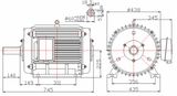 4kw 60rpm Low Speed Permanent Magnet Generator