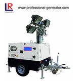 10/11 kVA Diesel Mobile Light Tower, Portable Lighting Tower Generator