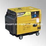 Air-Cooled Silent Type Diesel Generator (DG7500SE)