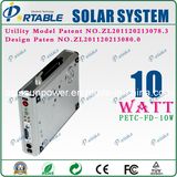 10W Portable Solar Home Lighting System (PETC-FD-10W)