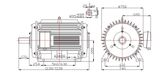 100kw-150rpm-60Hz Permanent Magnet Wind Generator