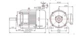 Water Hydro Turbine Permanent Magnet Generator