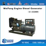 Portable Silent Type Diesel Generator Trailer Generator 50kw