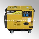 Air-Cooled Silent Type Diesel Generator (DG6500SE Old Type)