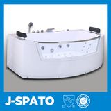 Contemporary Snow White Comfortable Classic Oval Bathtub Big Size