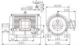 600W 450rpm Permanent Magnet Wind Turbine Generator