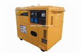 New Yellow 3kw Small Air-Cooled Silent Diesel Generator with ATS