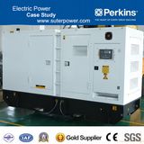 Water Cooled 220kVA/180kw Silent Diesel Generator by Perkins Engine