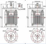 10kw 200rpm Low Speed Vertical Permanent Magnet Wind Generator