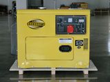 Yellow Generator Popular Design 8kVA Silent Diesel Generator CE ISO Approved