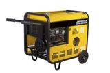 5kw Open Type Portable Diesel Generator with 4 Rubber Wheels