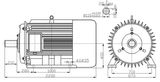 100kw~400kw Hydro Permanent Magnet Generator/Wind Generator