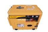 5.5kw Small Air-Cooled Silent Type Diesel Generator with 3 Phase