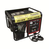 50 - 190A Portable AC Arc Welder Arc Gasoline Welder Generator Pg190W