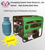 5.5kW Dual Fuel LPG/Gasoline Generator