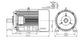 200kw 600kw Low Speed Hydro Turbine Permanent Magnet Generator 60Hz