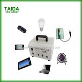 Portable Solar Lighting Generator for Rural Home Use