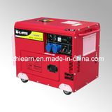 Air-Cooled Silent Type Single Cylinder Diesel Generator Single Phase (DG4500SE)