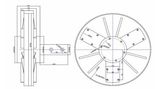 6kw-150rpm Coreless/Plate Permanent Magnet Generator