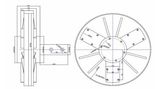 6kw-150rpm Coreless/Plate Permanent Magnet Generator