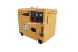 5.5kw Small Air-Cooled Silent Type Diesel Generator with 3 Phase