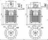 20kw 273rpm 50Hz Vertical Permanent Magnet Generator