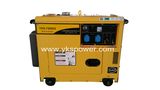 5.5kw Small Air-Cooled Silent Type Diesel Generator with ATS