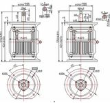 800W 60rpm Low Speed Vertical Permanent Magnet Generator