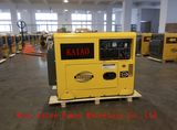 AC Single Phase 50Hz/5.5kw Key Start Silent Diesel Generator Design for South Africa Use