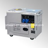 6kw Silver Color Silent Diesel Generator (DG8500SE)