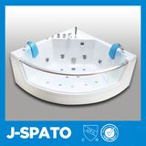 Hot Sale Freestanding Glass Bathtub with Jacuzzy Function, Whirlpool Bathtub, ABS Bathtub