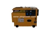 5kw Small Air-Cooled Silent Type Diesel Generator with ATS