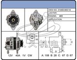 12V Used Alternator Auto Parts for Suzuki Esteem (31400-60G00)